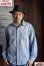 画像8: [2025年限定]「FULLCOUNT」20s Short Chambray Shirt "Aging" フルカウント 1920年代 ショート シャンブレーシャツ ヴィンテージ加工 4091HW [フェードインディゴ]