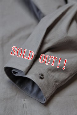 画像3: 「Jackman」Back Nep Collarless Jacket ジャックマン バックネップ カラーレスジャケット JM8507「グレー」