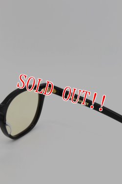 画像3: [2025年限定カラー]「FULLCOUNT」×「金子眼鏡」OLD PARISIEN SUNGLASSES 2025ss フルカウント オールド パリジャン サングラス 第3弾 [ブラック×イエロー]