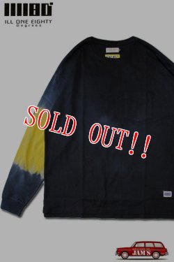 画像1: 「ILL180°」×「D.Y.E.」TIE DYE LONG SLEEVE Tee イルワンエイティ コラボ タイダイ ロンTee ILL251-43D [タイプ A]