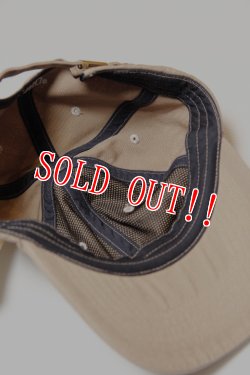 画像4: 「ILL180°」LOGO CAP COTTON イルワンエイティ ロゴキャップ コットン ILL251-58 [ベージュ]