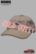 「ILL180°」LOGO CAP COTTON イルワンエイティ ロゴキャップ コットン ILL251-58 [ベージュ]