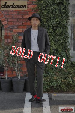 画像9: [再入荷]「Jackman」Grace Jacket ジャックマン グレースコットン ジャケット JM8522 [スモーキーブラック]