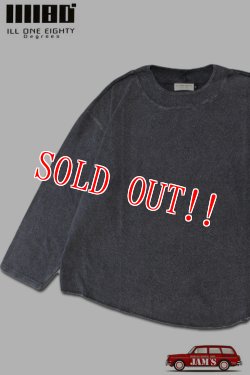 画像1: 「ILL180°」HIPPIE PULLOVER イルワンエイティ ヒッピープルオーバー ILL251-17 [ブラック]