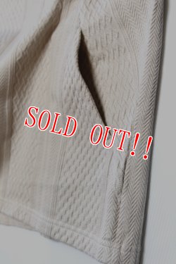 画像4: 「ILL180°」CABLE CREW-NECK Tee イルワンエイティ ケーブルクルーネック Tシャツ ILL251-16 [アイボリー]