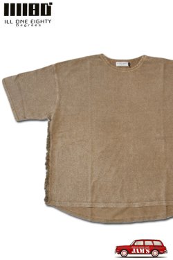 画像1: 「ILL180°」HIPPIE FRINGE Tee イルワンエイティ ヒッピーフリンジ Tシャツ ILL251-18 [ブラウン]