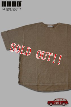 画像1: 「ILL180°」HIPPIE FRINGE Tee イルワンエイティ ヒッピーフリンジ Tシャツ ILL251-18 [ブラウン]