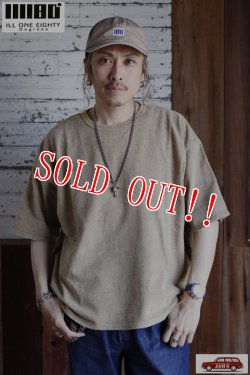 画像5: 「ILL180°」HIPPIE FRINGE Tee イルワンエイティ ヒッピーフリンジ Tシャツ ILL251-18 [ブラウン]
