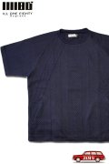 「ILL180°」CABLE CREW-NECK Tee イルワンエイティ ケーブルクルーネック Tシャツ ILL251-16 [ネイビー]