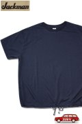 「Jackman」FD Big Himo T-Shirt ジャックマン フルダル ビッグ ヒモ Tシャツ JM5549 [ダークネイビー]