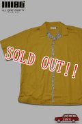「ILL180°」LIBERTY OPEN SHIRT イルワンエイティ リバティー オープンカラー 半袖シャツ ILL251-11 [マスタード]