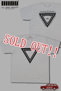 「ILL180°」"TRIANGLE" Tee イルワンエイティ トライアングル プリント 半袖 Tシャツ ILL251-36 [ホワイト]
