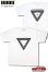 画像1: 「ILL180°」"TRIANGLE" Tee イルワンエイティ トライアングル プリント 半袖 Tシャツ ILL251-36 [ホワイト] (1)