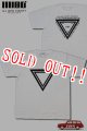 「ILL180°」"TRIANGLE" Tee イルワンエイティ トライアングル プリント 半袖 Tシャツ ILL251-36 [ホワイト]