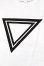 画像2: 「ILL180°」"TRIANGLE" Tee イルワンエイティ トライアングル プリント 半袖 Tシャツ ILL251-36 [ホワイト]