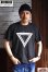 画像6: 「ILL180°」"TRIANGLE" Tee イルワンエイティ トライアングル プリント 半袖 Tシャツ ILL251-36 [ブラック]