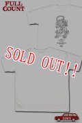 「FULLCOUNT」TIGER T-Shirt フルカウント タイガー プリントTシャツ 5500PT-14 [ホワイト]