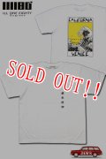 「ILL180°」"AMERICAN WAVE" Tee イルワンエイティ アメリカンウェーブ プリント 半袖 Tシャツ ILL251-39 [ホワイト]