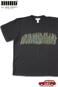 「ILL180°」"BEAT" Tee イルワンエイティ ビート 心電図 プリント 半袖 Tシャツ ILL251-37 [ブラック]