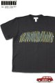 「ILL180°」"BEAT" Tee イルワンエイティ ビート 心電図 プリント 半袖 Tシャツ ILL251-37 [ブラック]