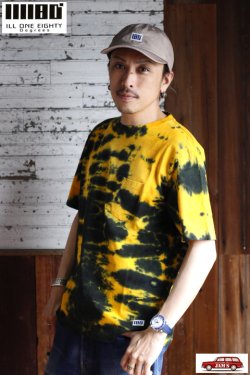 画像6: 「ILL180°」×「D.Y.E.」TIE DYE S/S Tee イルワンエイティ コラボ タイダイ 半袖Tシャツ ILL251-45D [Type A]