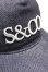 画像3: 「Sugar & Co.」Washable S&CO Mesh Cap シュガーアンドカンパニー ウォッシャブル キャップ 2025モデル [インディゴ]