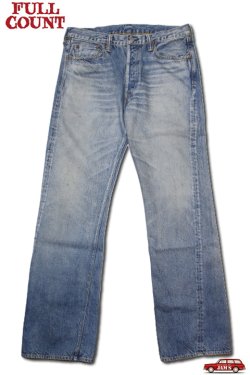 画像1: [2025年限定アイテム]「FULLCOUNT」Boot Cut Dartford 13.7oz フルカウント ブーツカット ダートフォード ヴィンテージ加工 1341-1120 [フェードインディゴ]
