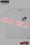 「ILL180°」"I LOVE YOU" Tee イルワンエイティ アイラブユー ハンドサイン プリント 半袖 Tシャツ ILL251-32 [ホワイト]