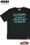 画像1: 「ILL180°」"CALIFORNIA" Tee イルワンエイティ カリフォルニア パンケーキ プリント 半袖 Tシャツ ILL251-33 [ブラック] (1)