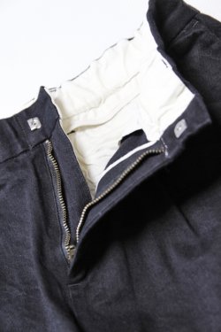 画像5: 「Sugar & Co.」Gentle Pants シュガーアンドカンパニー ジェントル パンツ [ブラックデニム]