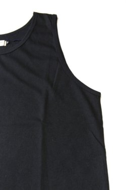 画像3: 「ILL180°」SOLID LOOSE TANK TOP イルワンエイティ ソリッド ルーズタンクトップ ILL241-21 [ブラック]