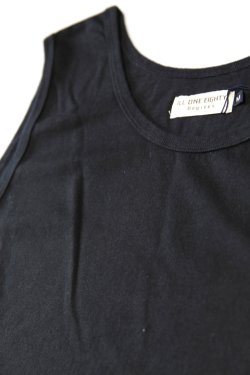 画像2: 「ILL180°」SOLID LOOSE TANK TOP イルワンエイティ ソリッド ルーズタンクトップ ILL241-21 [ブラック]
