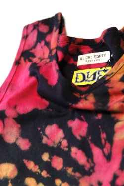 画像2: 「ILL180°」×「D.Y.E.」TIE DYE LOOSE TANK TOP イルワンエイティ コラボ タイダイ ルーズタンクトップ ILL251-40 [タイダイ]