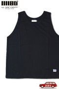 「ILL180°」SOLID LOOSE TANK TOP イルワンエイティ ソリッド ルーズタンクトップ ILL241-21 [ブラック]