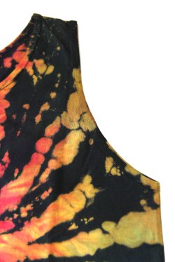 画像3: 「ILL180°」×「D.Y.E.」TIE DYE LOOSE TANK TOP イルワンエイティ コラボ タイダイ ルーズタンクトップ ILL251-40 [タイダイ]
