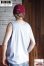 画像6: 「ILL180°」SOLID LOOSE TANK TOP イルワンエイティ ソリッド ルーズタンクトップ ILL241-21 [サックス]