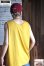 画像7: 「ILL180°」SOLID LOOSE TANK TOP イルワンエイティ ソリッド ルーズタンクトップ ILL241-21 [マスタード]
