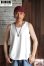 画像5: 「ILL180°」HIPPIE TANK-TOP イルワンエイティ ヒッピータンクトップ ILL251-19 [ホワイト]