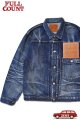 「FULLCOUNT」”More Than Just Fear” TYPE 1st DENIM JACKET 13.7oz フルカウント モアゼンジャストフィア タイプ ファースト デニムジャケット [ヴィンテージウォッシュ]