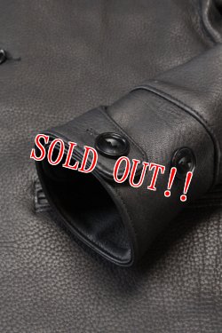 画像4: 「FINE CREEK ＆Co.」30's Leather Car Coat ”Arcadia Deer” ファインクリーク・アンド・コー アルカディア 1930年代 レザーカーコート ディアスキン ACCO005 [ブラック]