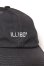 画像4: 「ILL180°」COTTON CAP イルワンエイティ 刺繍ロゴキャップ ILL251-57BC [レッド・ブラック]
