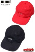 「ILL180°」COTTON CAP イルワンエイティ 刺繍ロゴキャップ ILL251-57BC [レッド・ブラック]