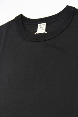 画像2: 「Jackman」Grace Cotton T-Shirt ジャックマン グレースコットン Tシャツ JM5440 [ブラック]