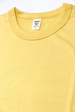 画像2: 「Jackman」Grace Cotton T-Shirt ジャックマン グレースコットン Tシャツ JM5440 [シャインイエロー]