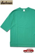 「Jackman」Grace HS T-Shirt ジャックマン グレースコットン 5分袖 Tシャツ JM5441 [グリーン]