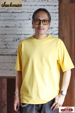 画像6: 「Jackman」Grace Cotton T-Shirt ジャックマン グレースコットン Tシャツ JM5440 [シャインイエロー]