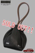 「ILL180°」DEER SKIN DRAWSTRING BAG イルワンエイティ ディアスキン ドローストリング バッグ 巾着 ILL252-42D [ブラック]