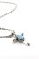 画像3: 「Mt.hill」Cross Bottony Necklace TQ & Silver Ball Long Chain 70cm マウントヒル クロスボトニーネックレス シルバーチェーン キングマンターコイズ [250802-3]