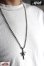 画像7: 「Mt.hill」Cross Bottony Necklace TQ & Silver Ball Long Chain 70cm マウントヒル クロスボトニーネックレス シルバーチェーン フォックスターコイズ [250802-1]