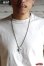画像6: 「Mt.hill」Cross Bottony Necklace TQ & Silver Ball Long Chain 70cm マウントヒル クロスボトニーネックレス シルバーチェーン キングマンターコイズ [250802-3]